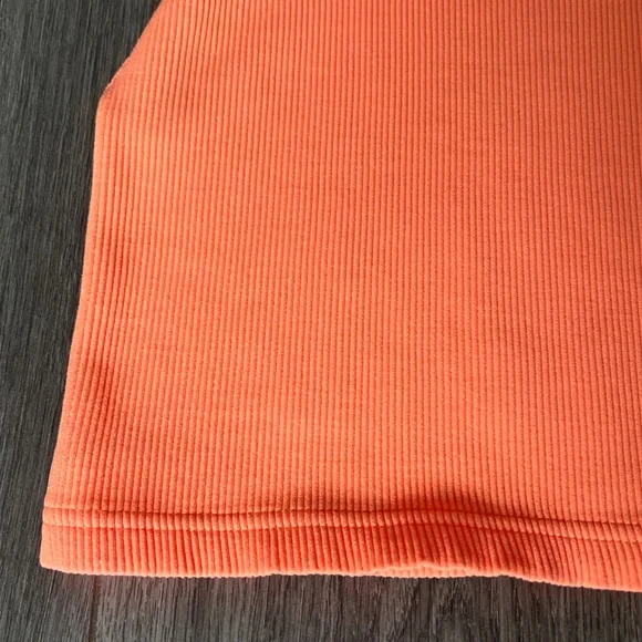 Free People Movement Happiness Runs Crop Tank In Peach Horizon Size M/L - Picture 4 of 14